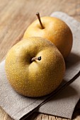 Two Nashi pears