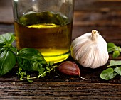 Ingredients for Italian herb dressing