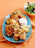 Salmon rissoles