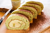 Eho rolls with spinach and sweet potatoes (Japan)