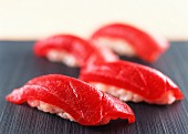 Tuna nigiri sushi