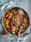 Leg of lamb with potatoes