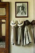 The hallway of the house of Marchese Carlo Guerrieri Gonzaga, Tenuta San Leonardo, Borghetto, Italy