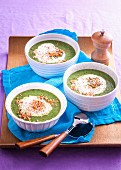 Spinach and potato soup