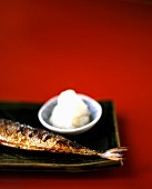 Grilled hake with grated radish (Japan)