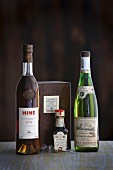 Quality products: vintage cognac, Mosel Riesling and aceto balsamico