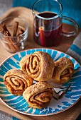 Cinnamon buns and mulled wine