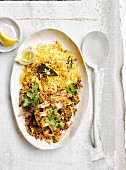 Biryani mit Hähnchenfleisch