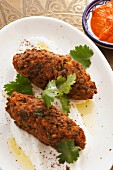 Vegetable kofta with harisSouth African (North Africa)