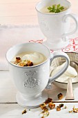 Styrian horseradish soup with croutons