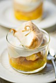 Lemon meringue pudding