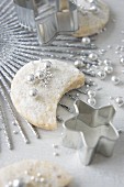Vanilla cookies with sugar beads