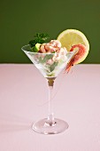 Shrimp cocktail with avocado