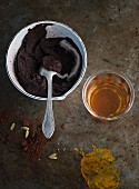 Mandel-Kakao-Aufstrich mit Honig