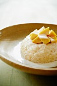 Mango rice with coconut milk