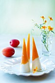Cone-shaped ice cream