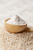 Rice flour and rice