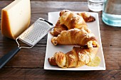 Spicy cheese croissants