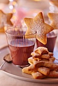 Hot chocolate and sables for Christmas