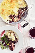 Slow-cooked lamb parmentier