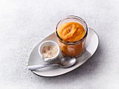 Carrot and sesame seed spread