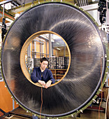 ATLAS sub-detector prototype,CERN