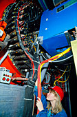 ARGUS particle detector at DESY
