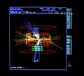 Two-jet event in UA1 detector at CERN
