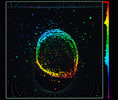 Muon-neutrino event in Super-K detector