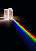 Light through prism