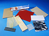 Friction demonstration materials