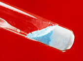 Hydrating copper sulphate