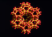 Molecular structure of zeolite-Y (faujasite)