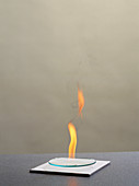 Combustion of an alkane