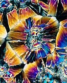 Folic acid crystals