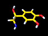 Noradrenaline molecule