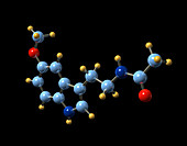 Melatonin,molecular model