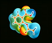 Aspirin molecule