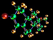 Nandrolone steroid molecule