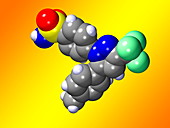 Celebrex (celecoxib) molecule