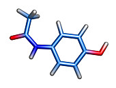 Paracetamol molecule