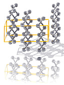 Arsenic crystal structure