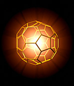 Buckminsterfullerene molecule