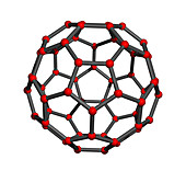 Buckminsterfullerene molecule