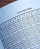 Logarithm table