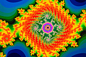 Fractal image of the Mandelbrot set