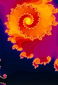Spiral of Fate Julia set fractal