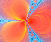 Computer-generated Julia fractal