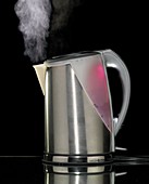 Electric kettle boiling