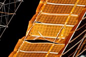 Repaired ISS solar array
